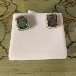 Mystic Topaz earrings